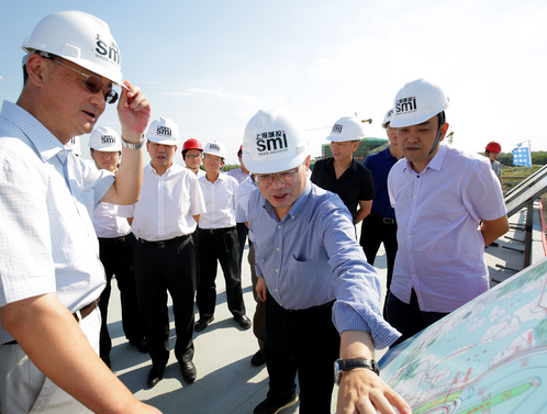 副市長蔣卓慶一行到黃浦江上游水源地原水工程調(diào)研