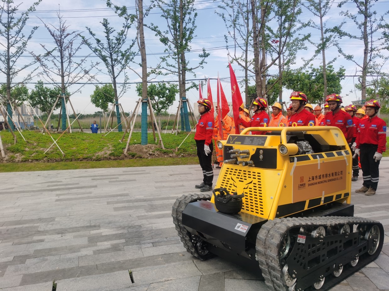 “大水牛”“小河馬”齊上陣  上海城投水務(wù)提升防汛能力