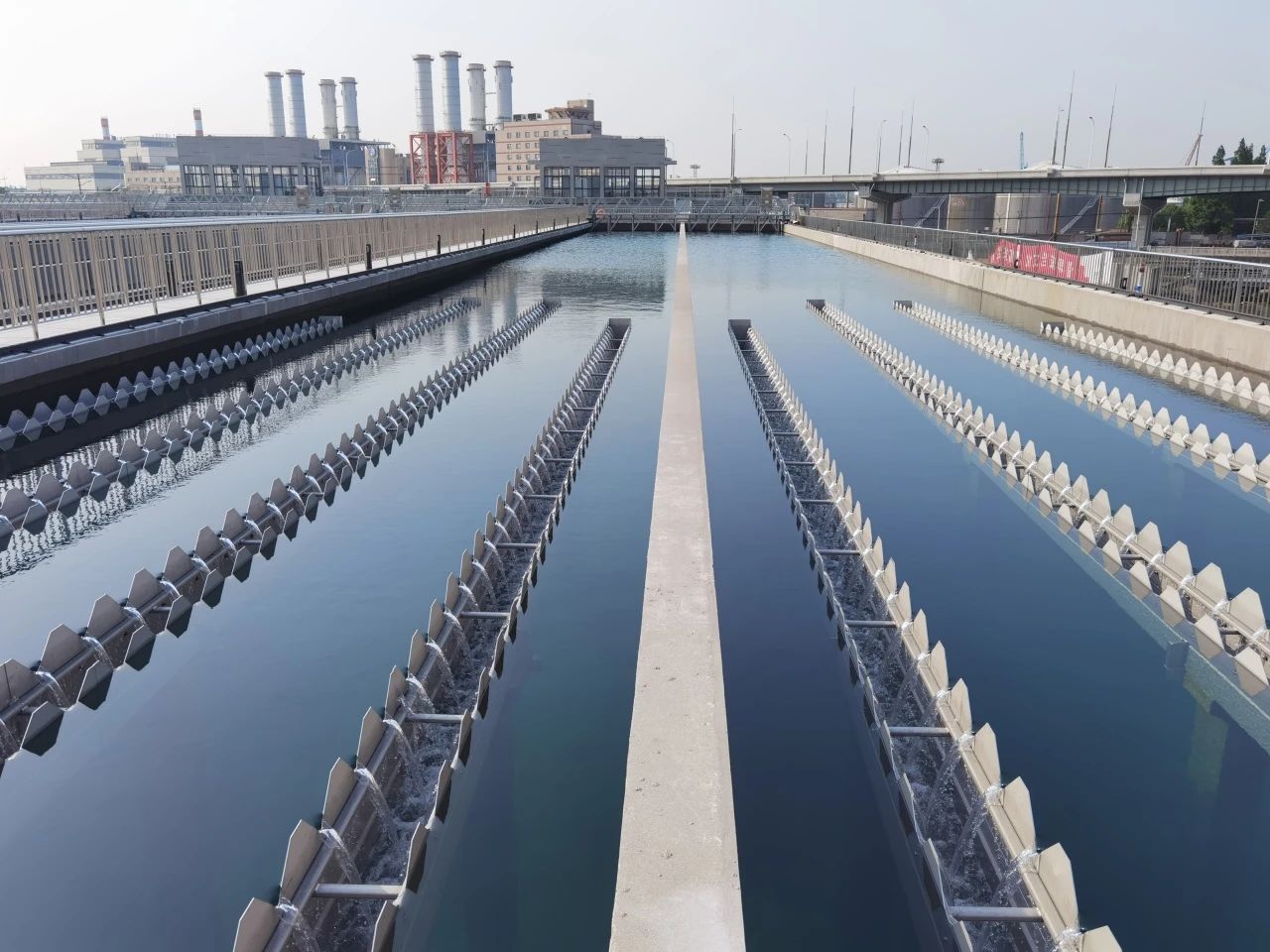 城投水務(wù)制水公司閘北水廠改建工程具備通水條件